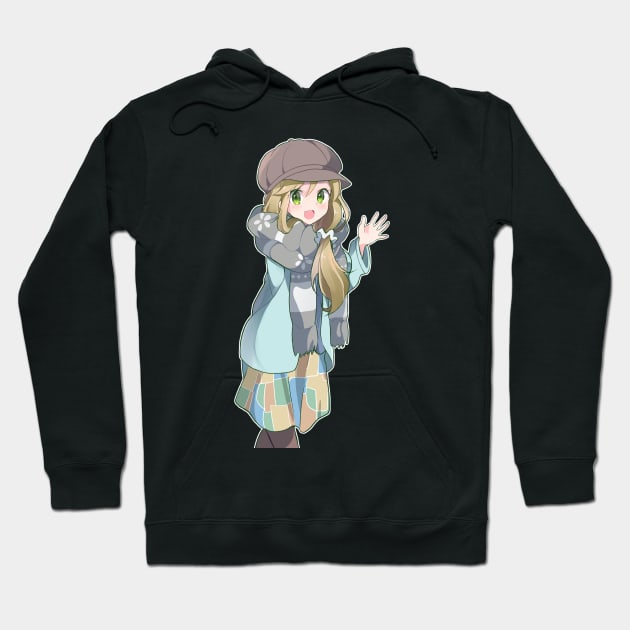 Aoi Yuru Camp Hoodie by KokoroPopShop